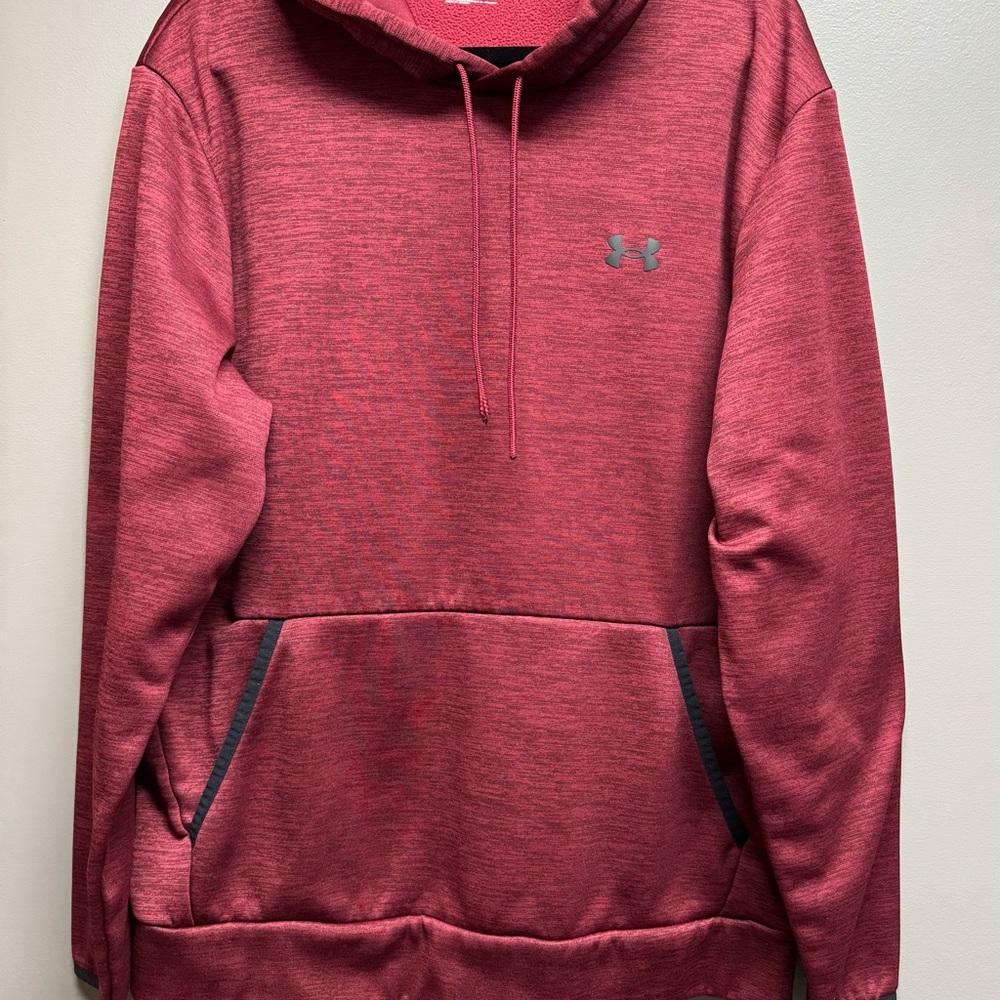Under Armour Men's Red Hoodie